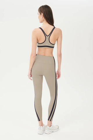 LEGGING DE SPORT TAILLE HAUTE 7/8 AVEC BANDES LATÉRALES BIANCA RIGOR - Bianca High Waist Rigor 7/8