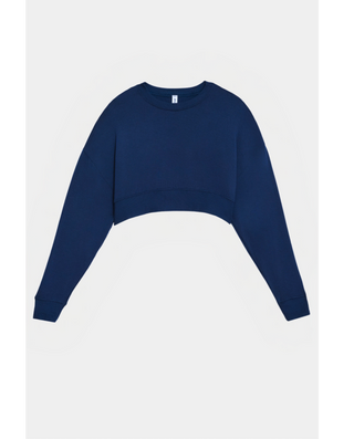 NOAH LUXE SOFT CROP SWEATSHIRT - Noah Fleece Crop Sweatshirt